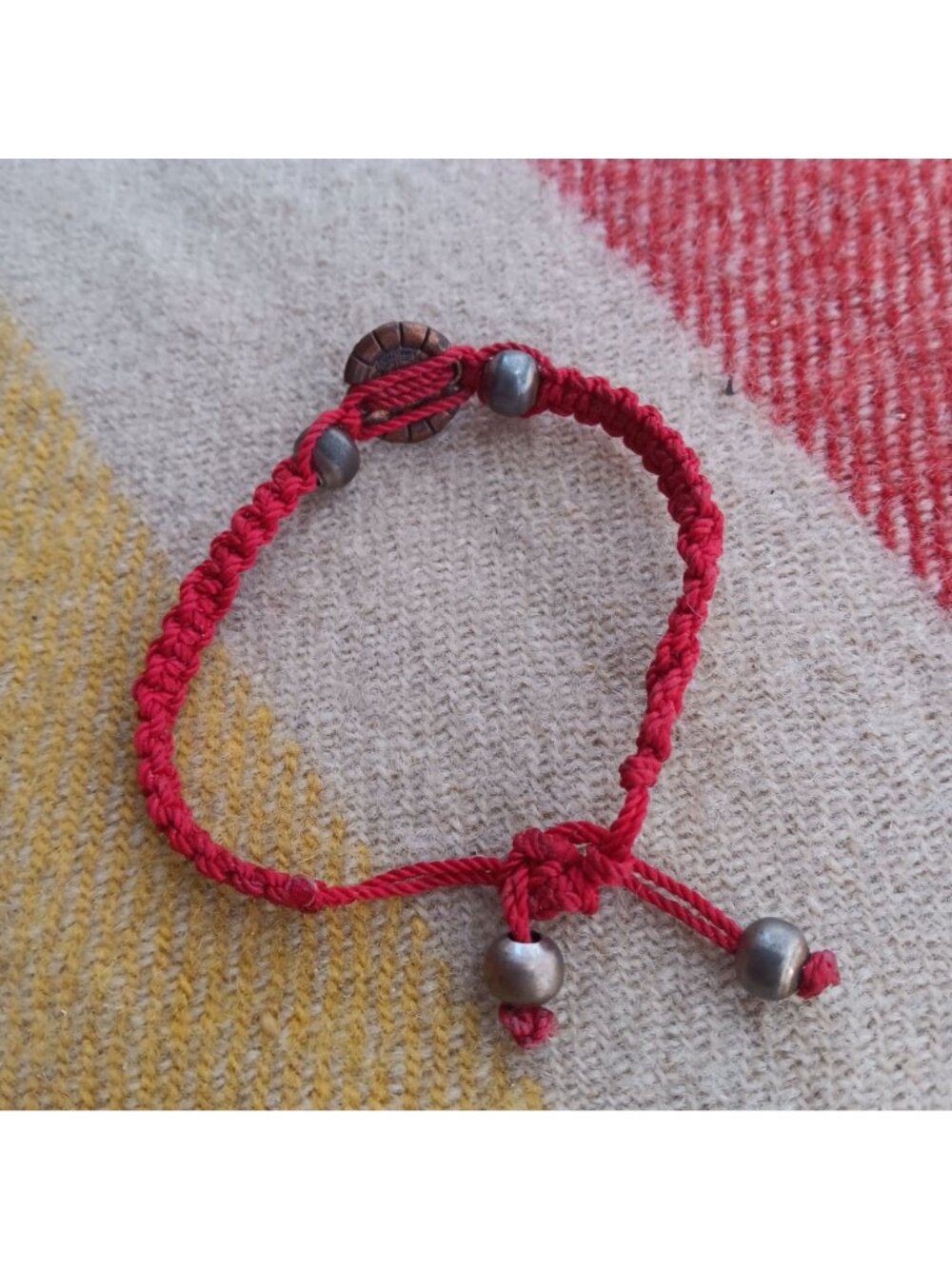 Handmade Catholic Adjustable Bracelet With Saint Benedict Medal & Beads